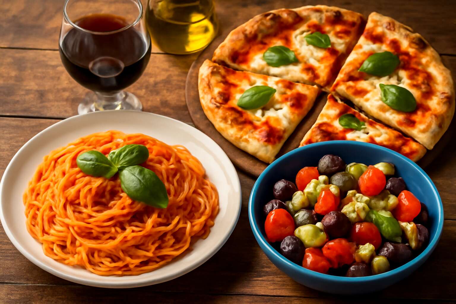menu for italian food