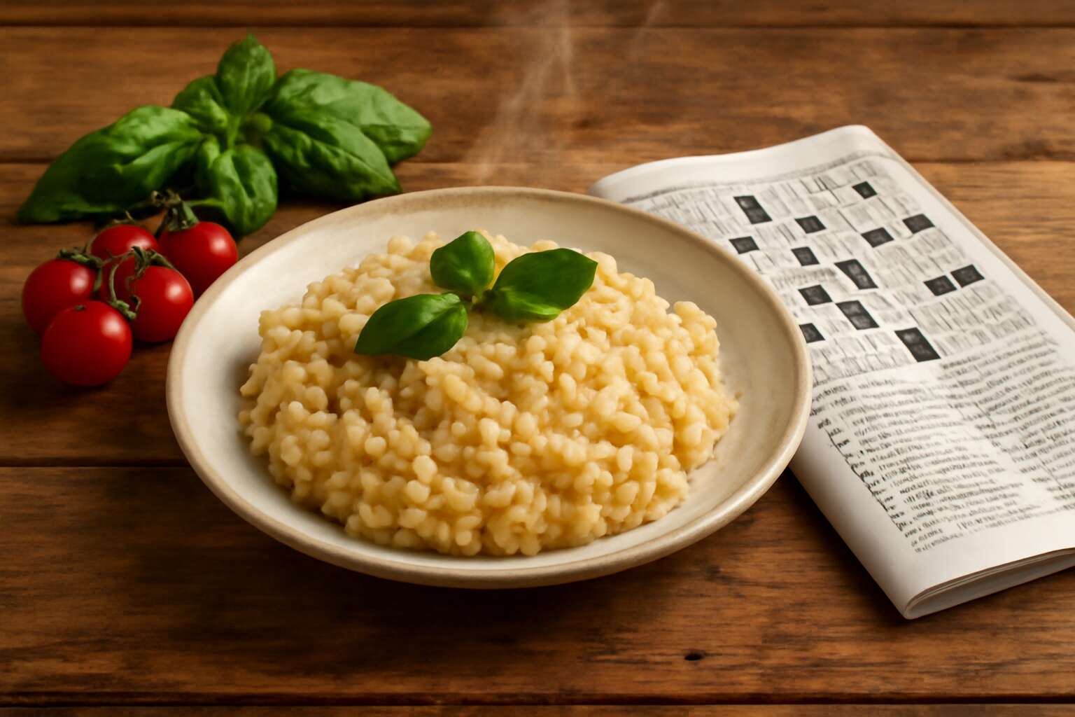 italian food 7 letters crossword clue