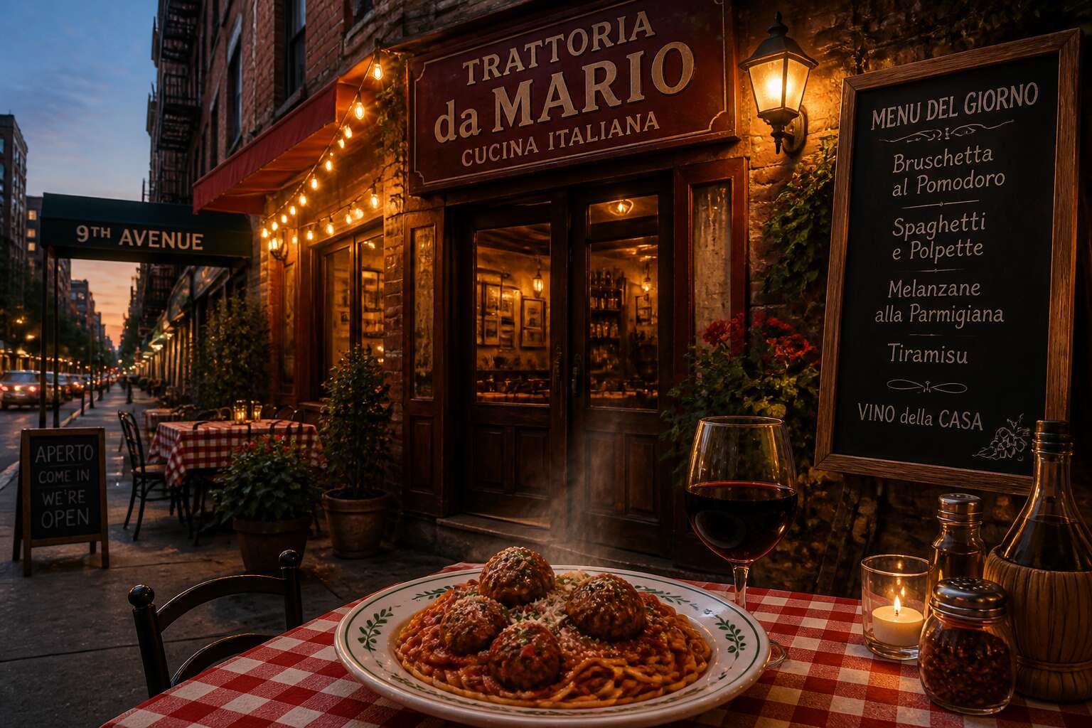italian food 9th ave